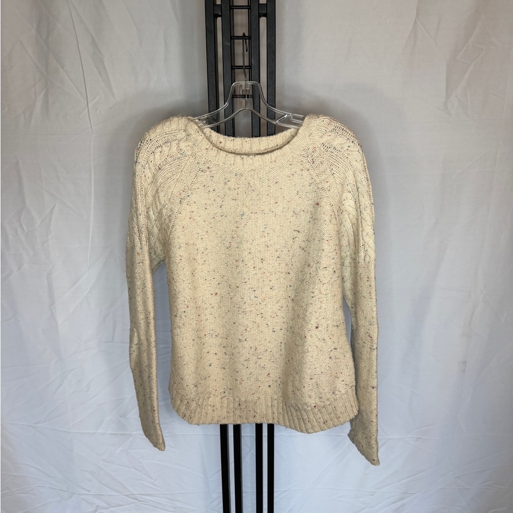 Prana Cream Speckled Women's Sweater